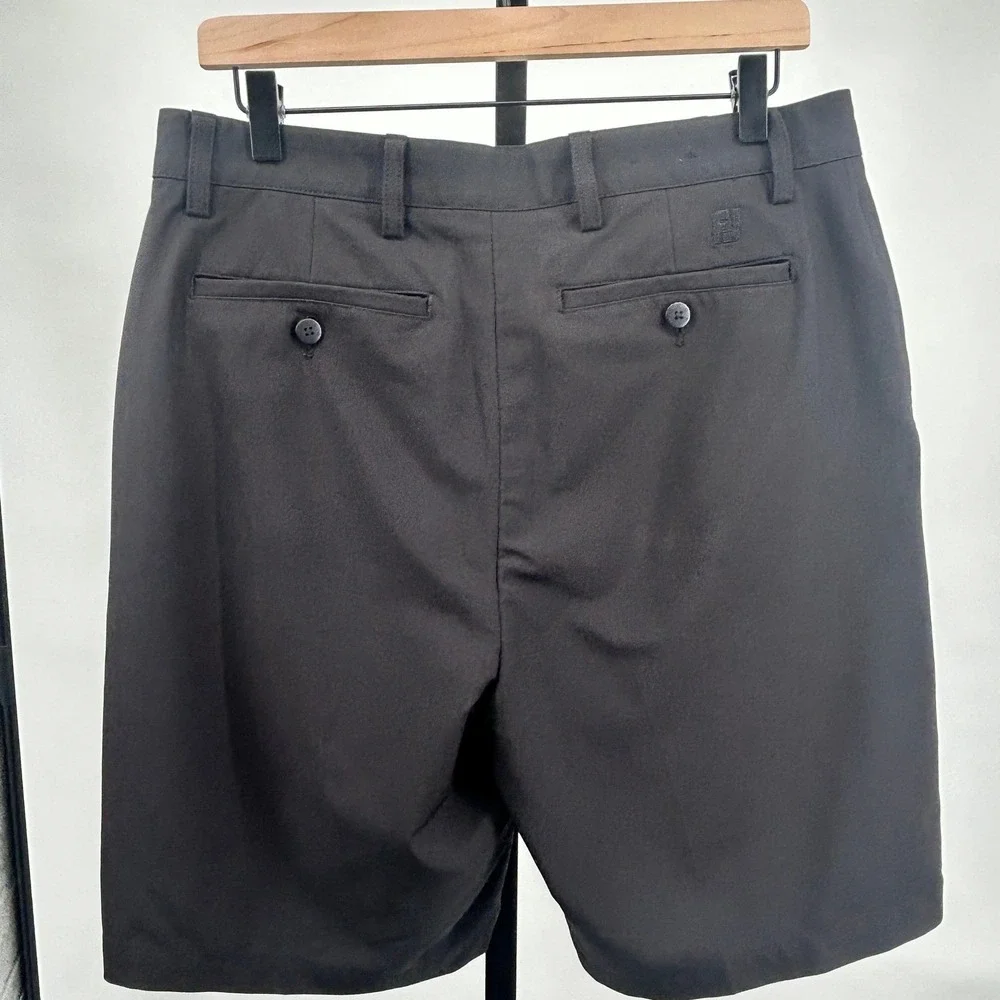 FootJoy Golf Shorts‎ FJ Black 9